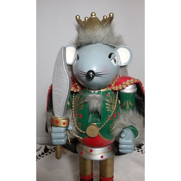14" Rat King Mouse The Nutcracker Target Limited Edition 2009 Christmas Decor - Picture 4 of 11